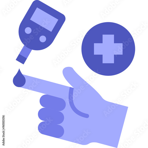 Diabetes Test Icon