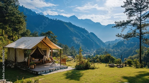 Luxury Glamping in the Mountains