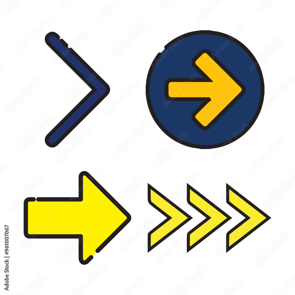 arrow sign, Vector illustration icon arrow sign, Vector illustration icon