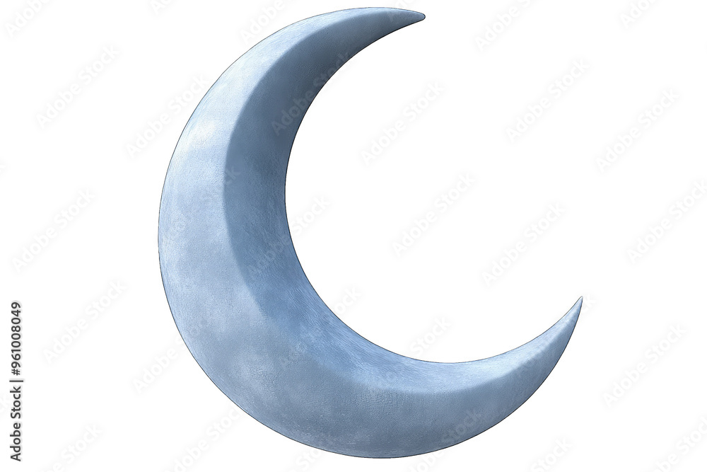 A serene crescent moon illuminating the night sky, symbolizing calmness and tranquility, perfect for dreamlike themes. A serene crescent moon illuminating the night sky, symbolizing calmness and tranquility, perfect for dreamlike themes.