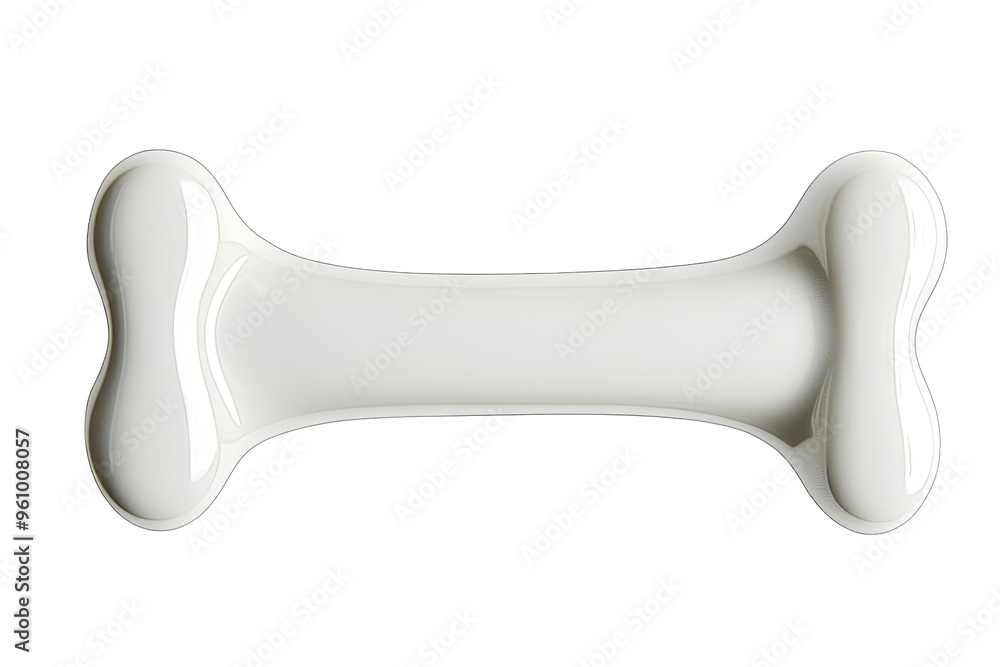A sleek and modern white bone shaped toy, perfect for pets and playful moments. Ideal for showcasing pet accessories. A sleek and modern white bone shaped toy, perfect for pets and playful moments. Ideal for showcasing pet accessories.