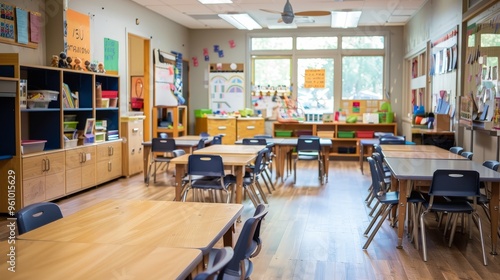 The school room is a place of growth, where students are encouraged to ask questions and explore new ideas. The supportive environment nurtures their intellectual and personal development.