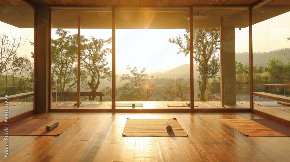 Obraz premium Yoga studios across Asia cater to diverse preferences, from traditional to contemporary yoga styles