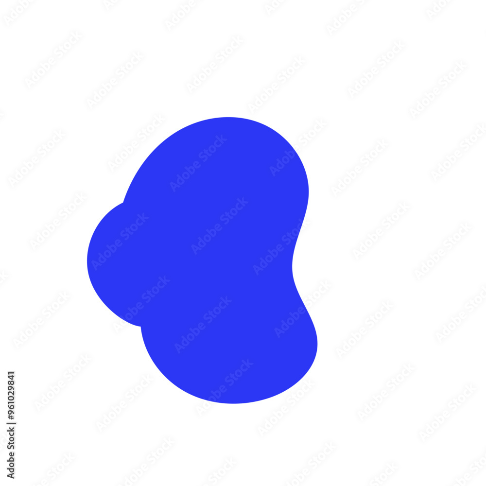 Abstract blob shapes organic vector Abstract blob shapes organic vector
