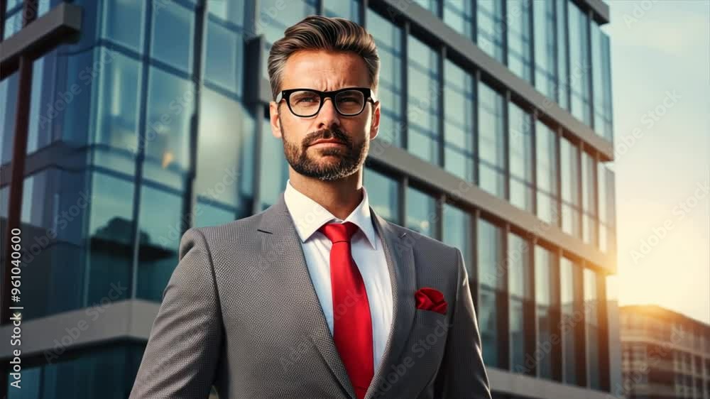 A stylish male engineer wearing a blazer and holding a pair of glasses, A stylish male engineer wearing a blazer and holding a pair of glasses,