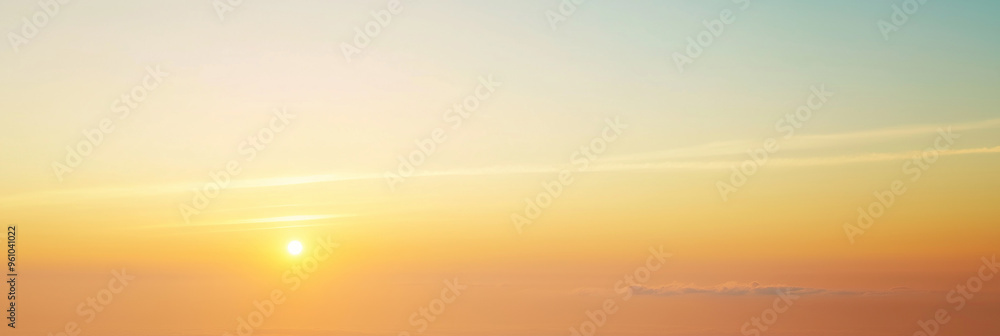 Beautiful sky at sunrise or sunset Beautiful sky at sunrise or sunset