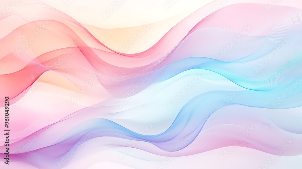 Abstract colorful wavy background. Abstract colorful wavy background.