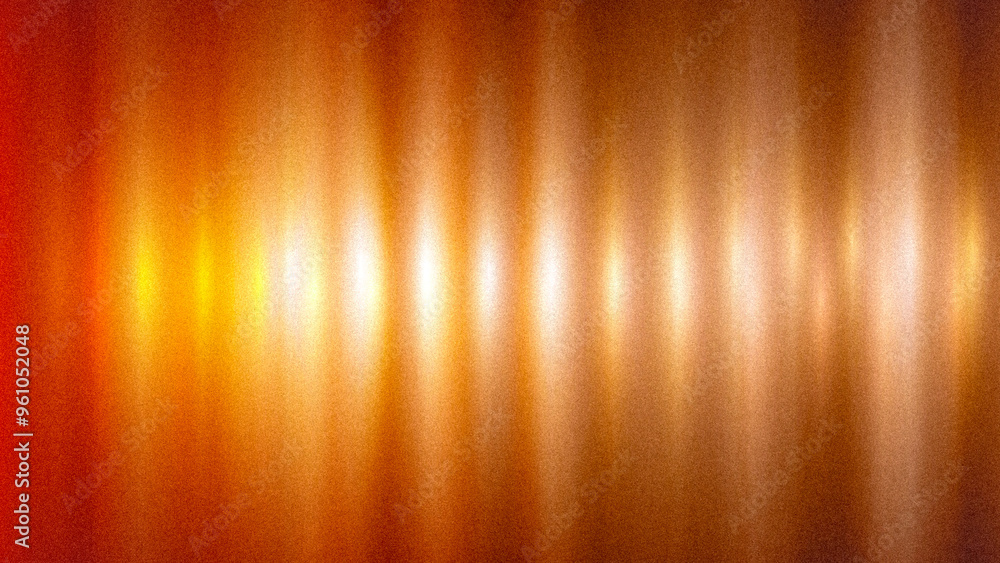Naklejka premium Abstract glowing gold red purple grainy gradient texture background summer poster and banner. Glowing noise texture gradient effect web banner or poster. Neon texture grainy gradient.