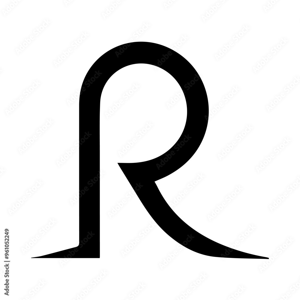 Black silhouette logo design of the letter R with a white background, logotype vector illustration
and Gradient latter r logo design Black silhouette logo design of the letter R with a white background, logotype vector illustration
and Gradient latter r logo design