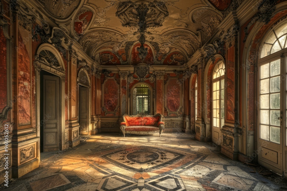 Obraz premium Classical Longue Interior