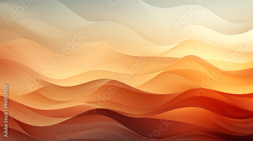 Beige and Brown gradient background for Desktop wallpaper