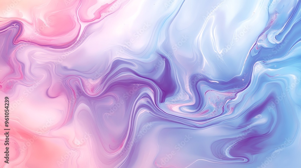 Abstract background with swirling pink, purple, and blue colors. Abstract background with swirling pink, purple, and blue colors.