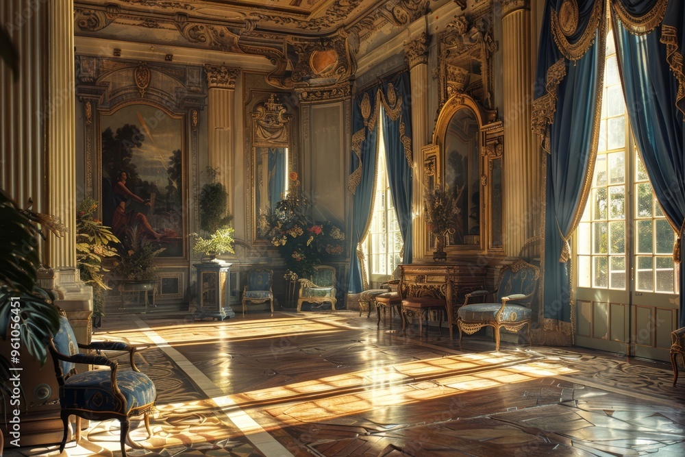 Fototapeta premium Classical Longue Interior
