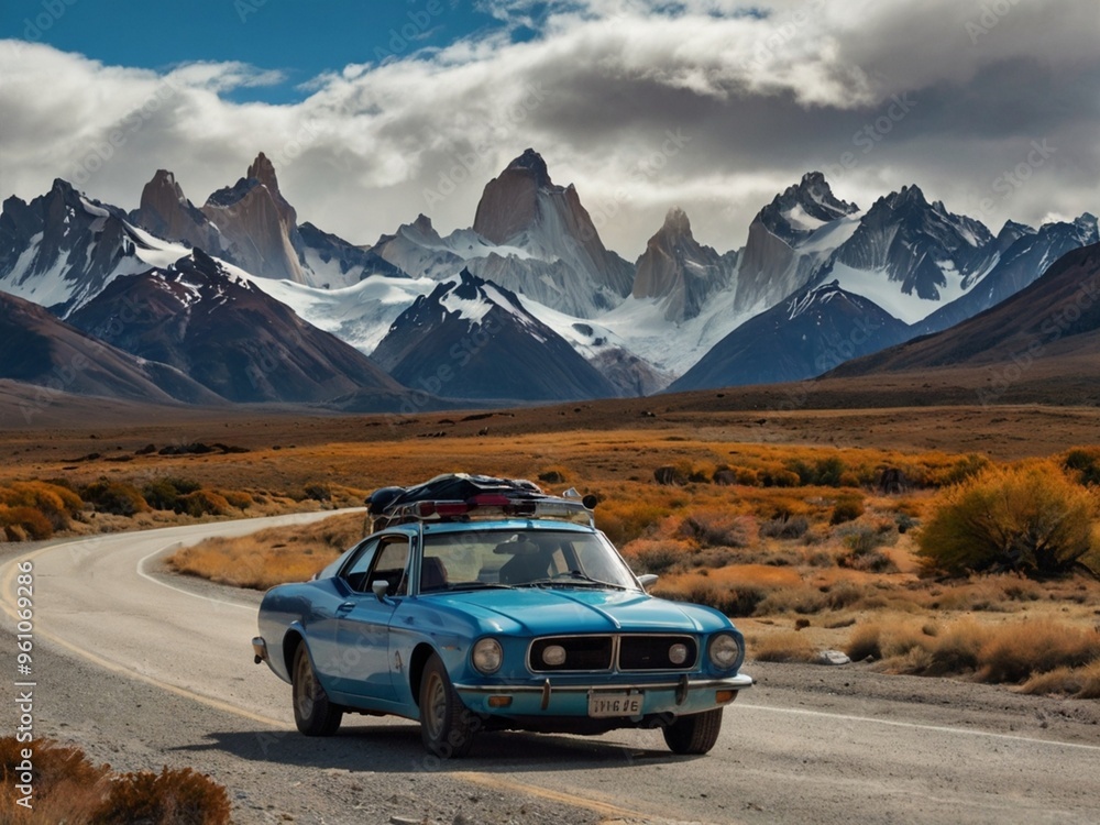 car in the mountains car in the mountains
