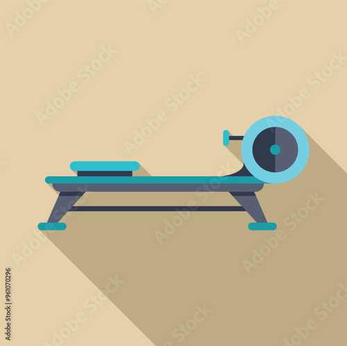 Modern rowing machine designed for effective cardiovascular exercise and strength training at home or in the gym