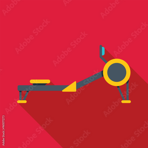 Rowing machine providing full body workout for home gym equipment