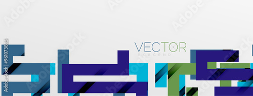 Color bend lines with shadow texture effect. Vector Illustration For Wallpaper, Banner, Background, Card, Book Illustration, landing page