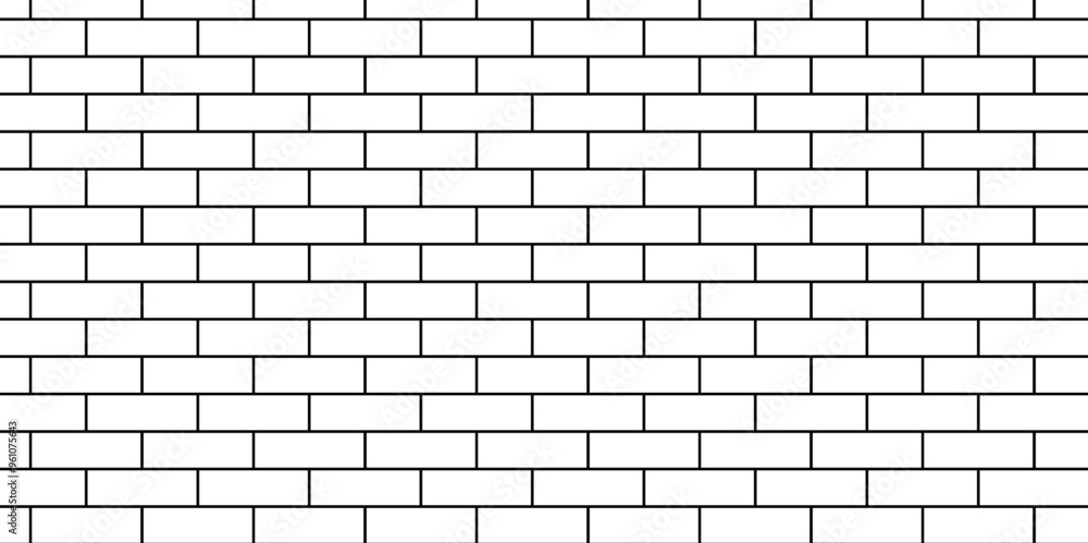 Surface White brick blank home wall texture copy for space panorama white tiles and black joints. white brick wall used for background.
Surface White brick blank home wall texture copy for space panorama white tiles and black joints. white brick wall used for background.
