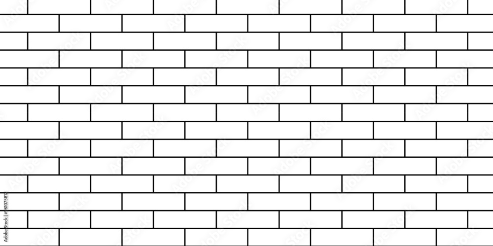Surface White brick blank home wall texture copy for space panorama white tiles and black joints. white brick wall used for background.
Surface White brick blank home wall texture copy for space panorama white tiles and black joints. white brick wall used for background.
