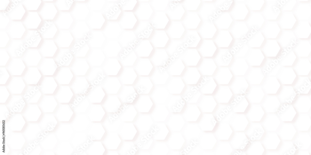 Hexagons pattern in 3D perspective abstract background. Black honeycomb on a white background. Isometric geometry. 3D illustration Hexagons pattern in 3D perspective abstract background. Black honeycomb on a white background. Isometric geometry. 3D illustration
