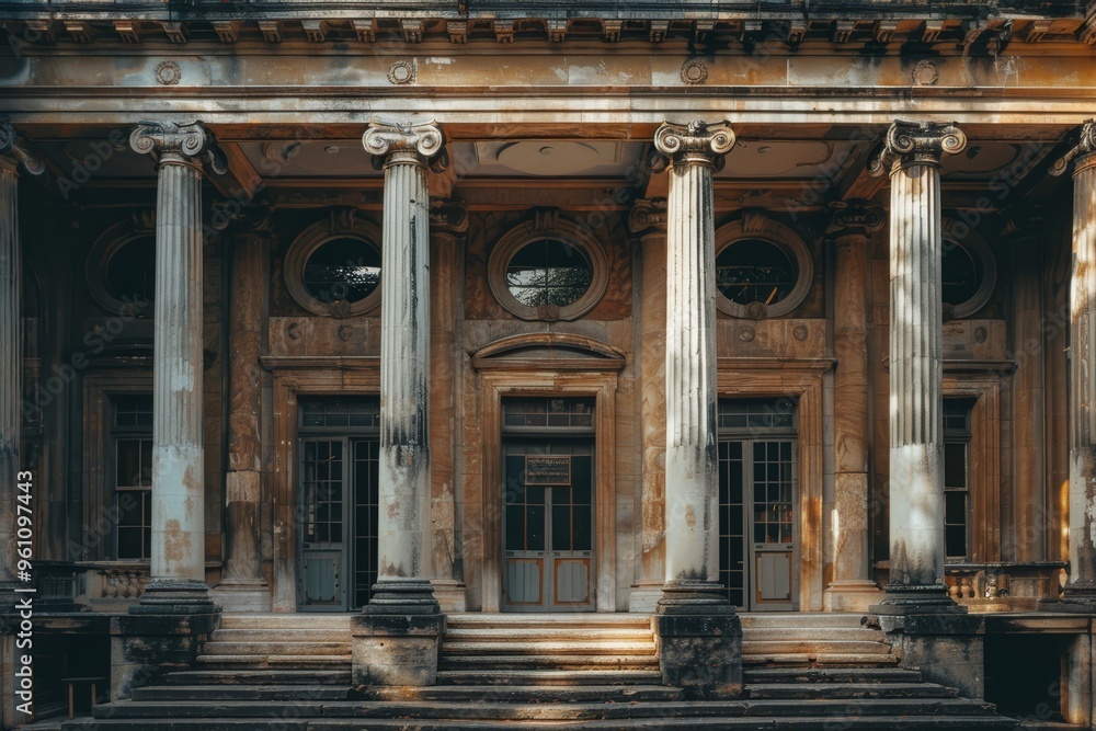 Classical exterior building Classical exterior building
