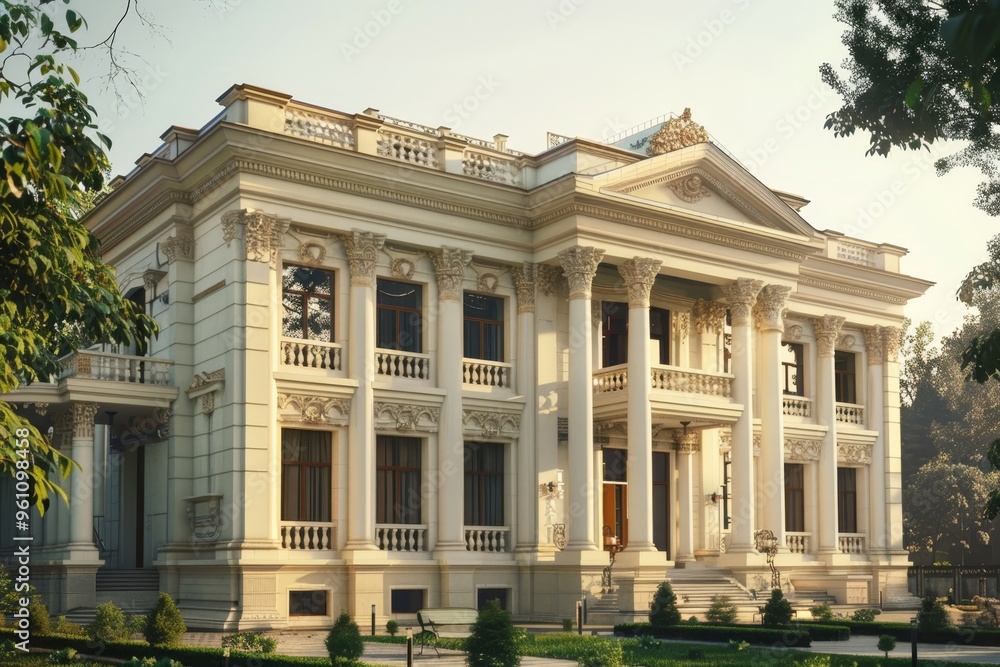 Obraz premium Classical exterior building
