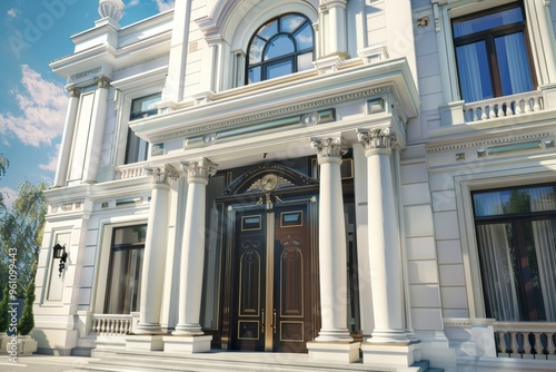 Classical exterior building