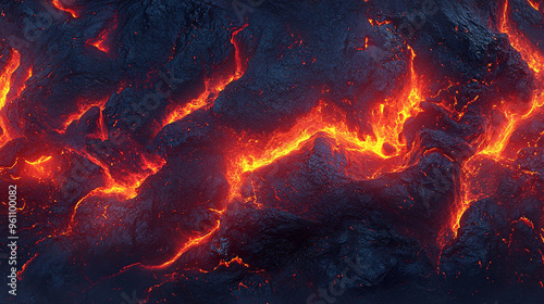 Lava Flow Close-Up