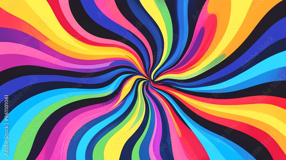 Abstract colorful swirl background. Abstract colorful swirl background.