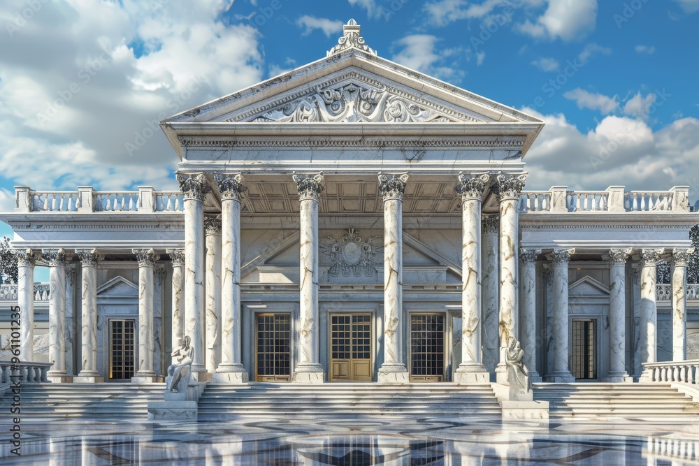 Obraz premium Classical exterior building