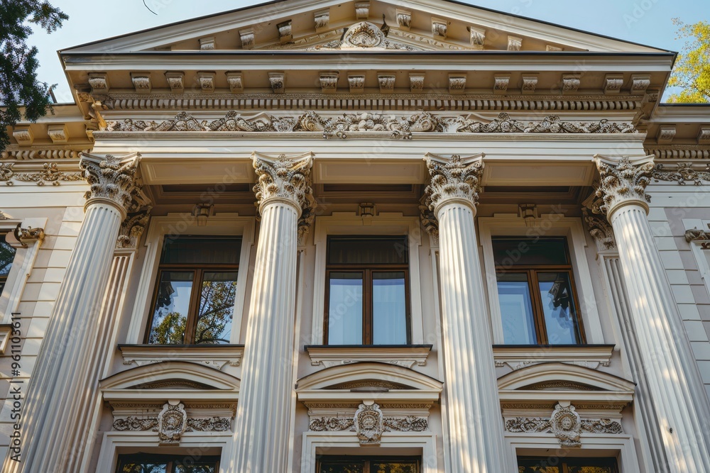 Obraz premium Classical exterior building