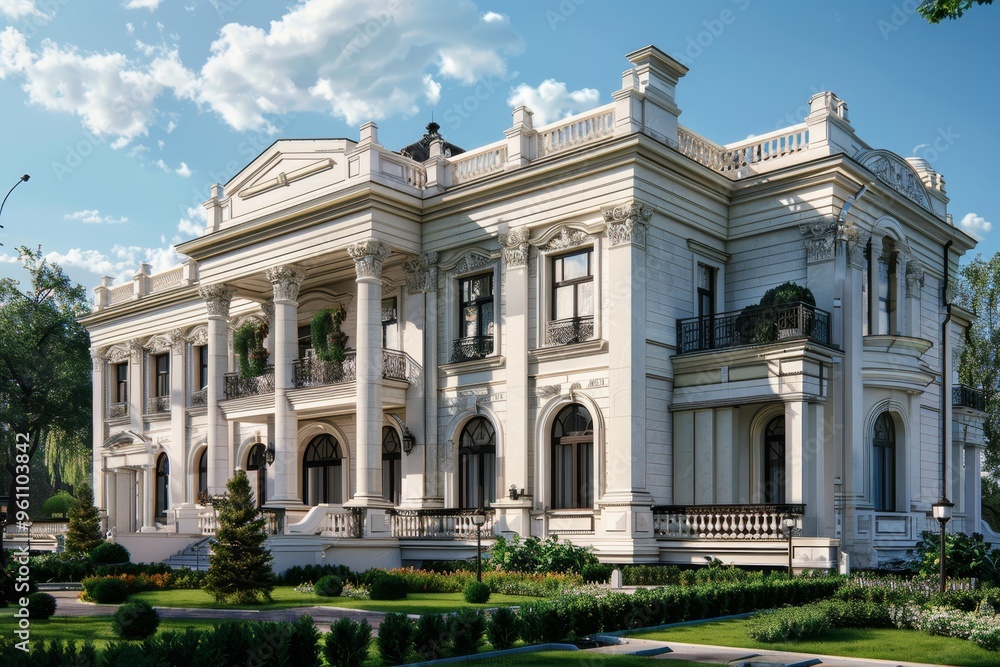 Fototapeta premium Classical exterior building