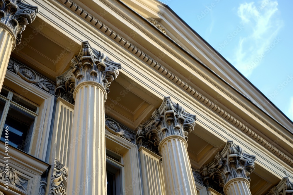 Fototapeta premium Classical exterior building