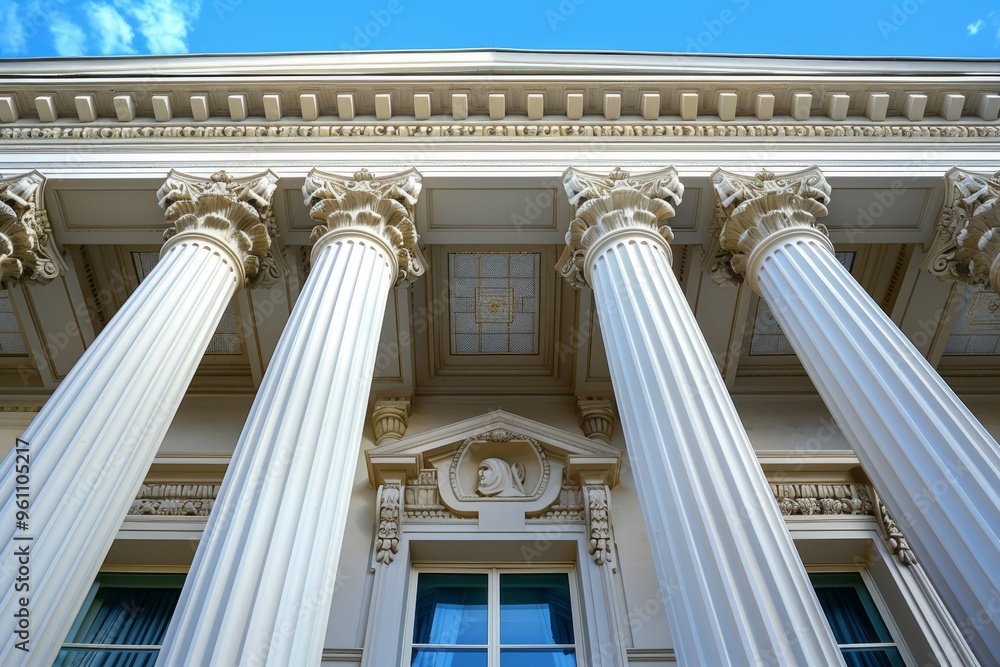 Classical exterior building Classical exterior building