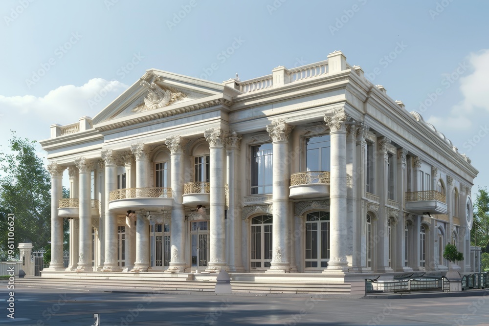 Fototapeta premium Classical exterior building