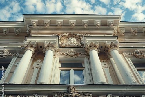 Classical exterior building