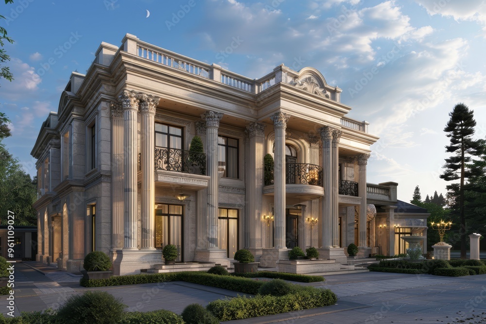 Obraz premium Classical exterior building