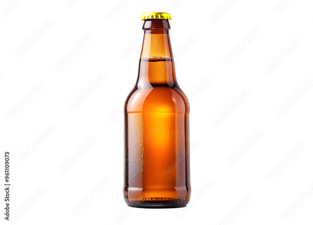 Beer bottle isolated transparency or JPEG background Beer bottle isolated transparency or JPEG background
