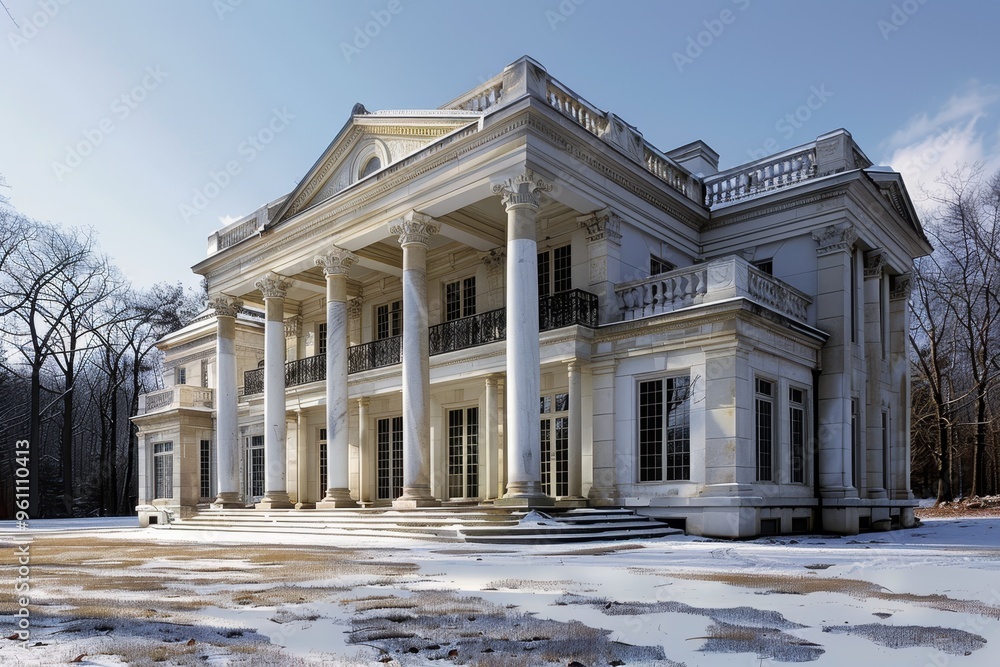 Obraz premium Classical exterior building