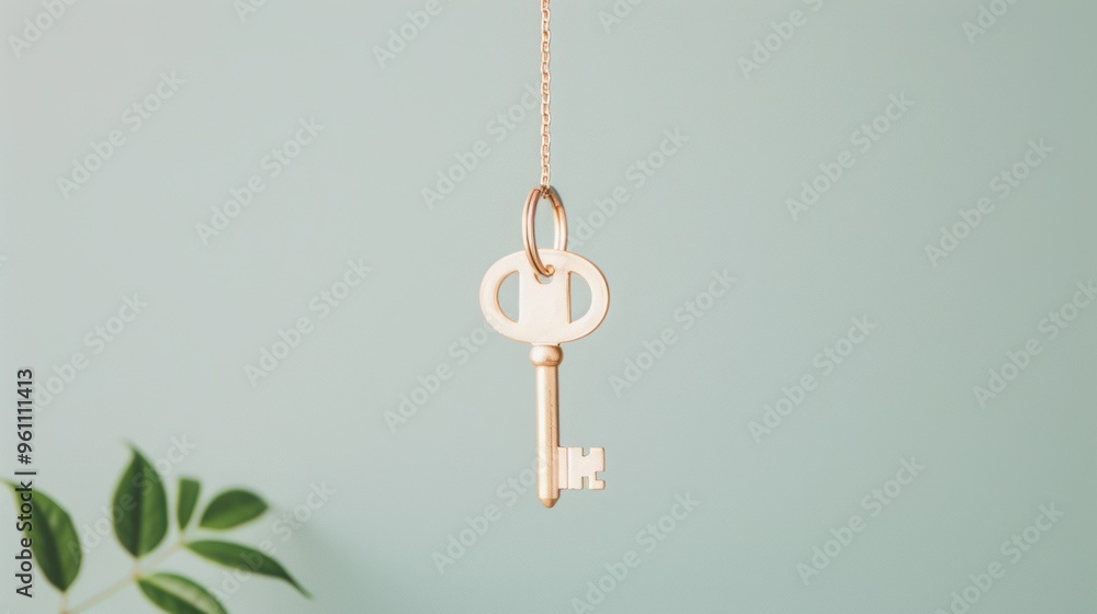 An evocative image symbolizing transformation and change, featuring a key suspended in mid-air against a neutral background. This conceptual photo represents unlocking new possibilities and An evocative image symbolizing transformation and change, featuring a key suspended in mid-air against a neutral background. This conceptual photo represents unlocking new possibilities and