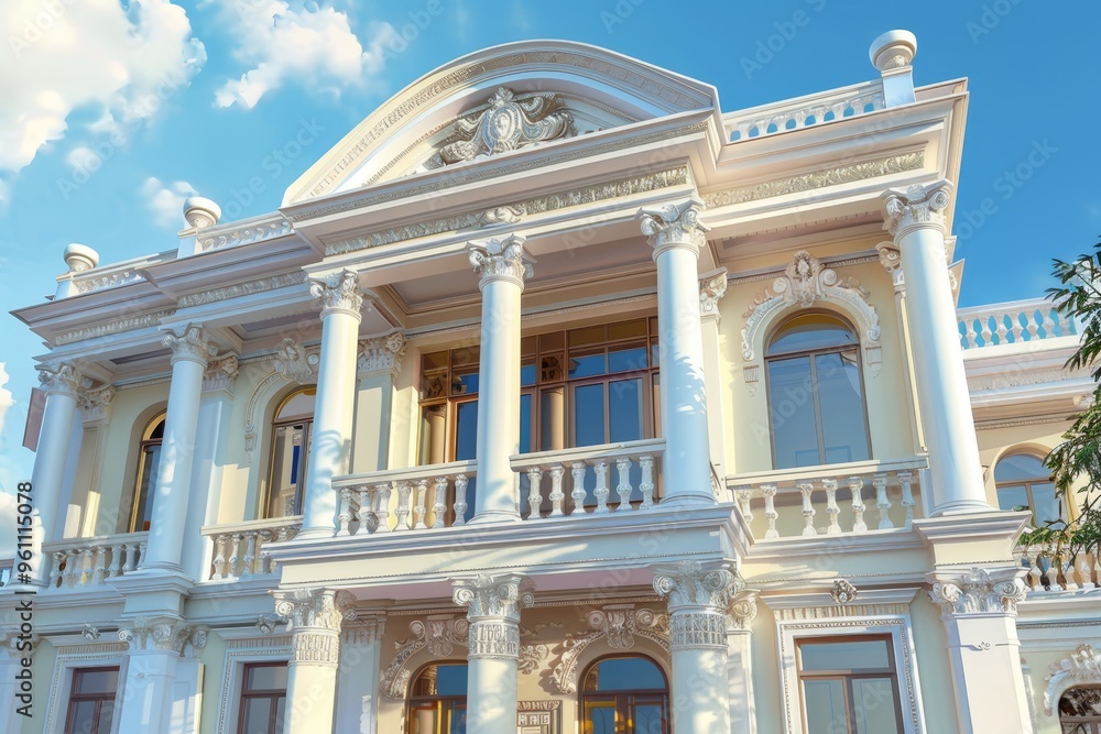 Fototapeta premium Classical exterior building