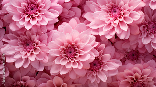 Chrysanthemum background. Pink chrysanthemum flowers as background, top view.