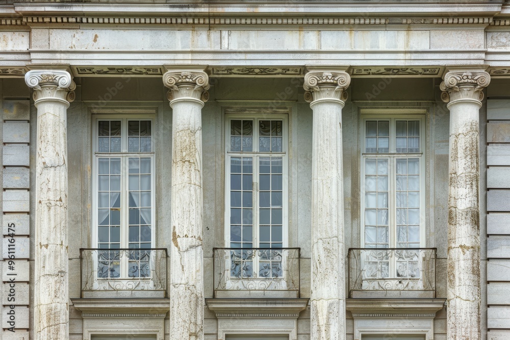 Classical exterior building Classical exterior building