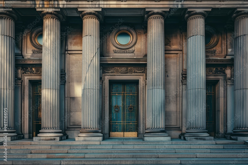 Fototapeta premium Classical exterior building