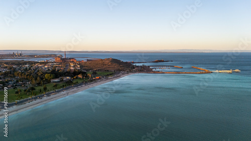 Sunset over Whyalla in South Australia  photo