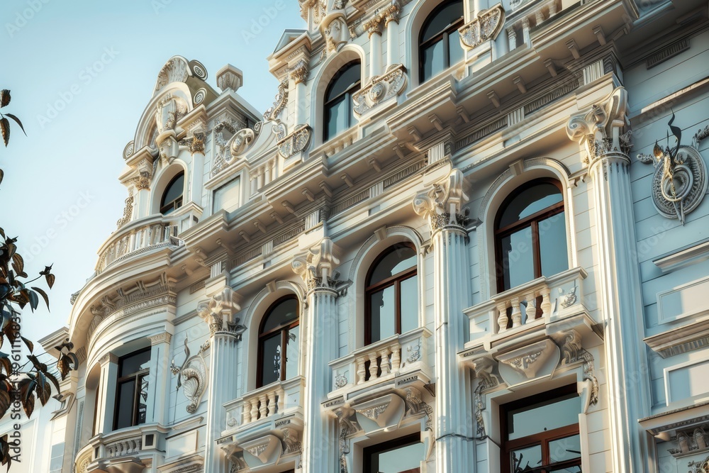 Classical exterior building