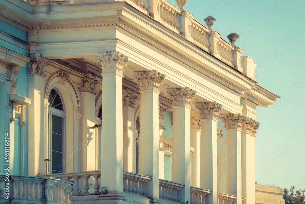 Obraz premium Classical exterior building