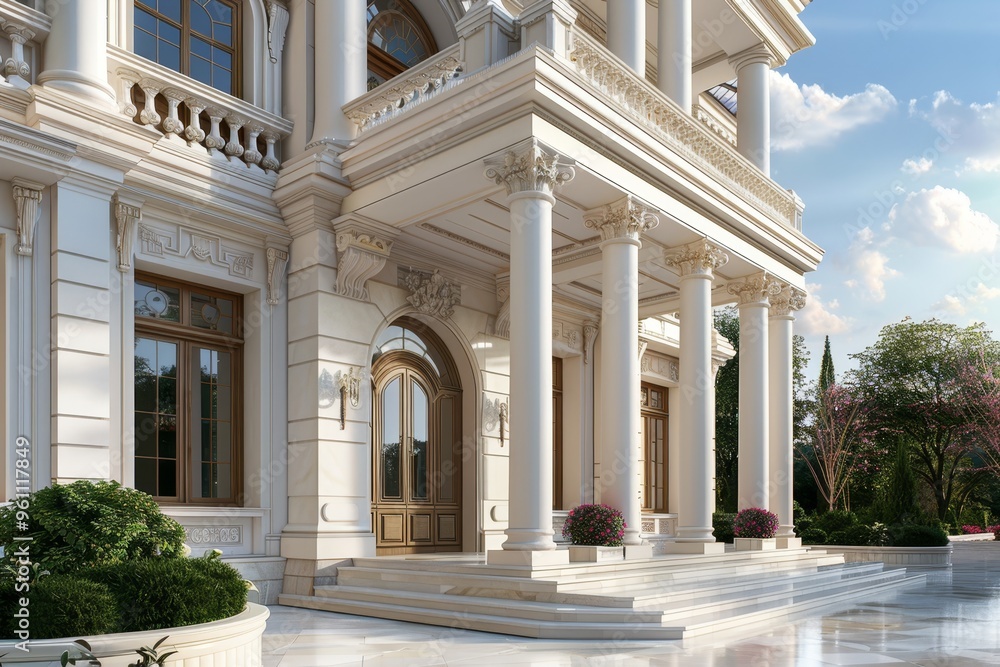 Obraz premium Classical exterior building