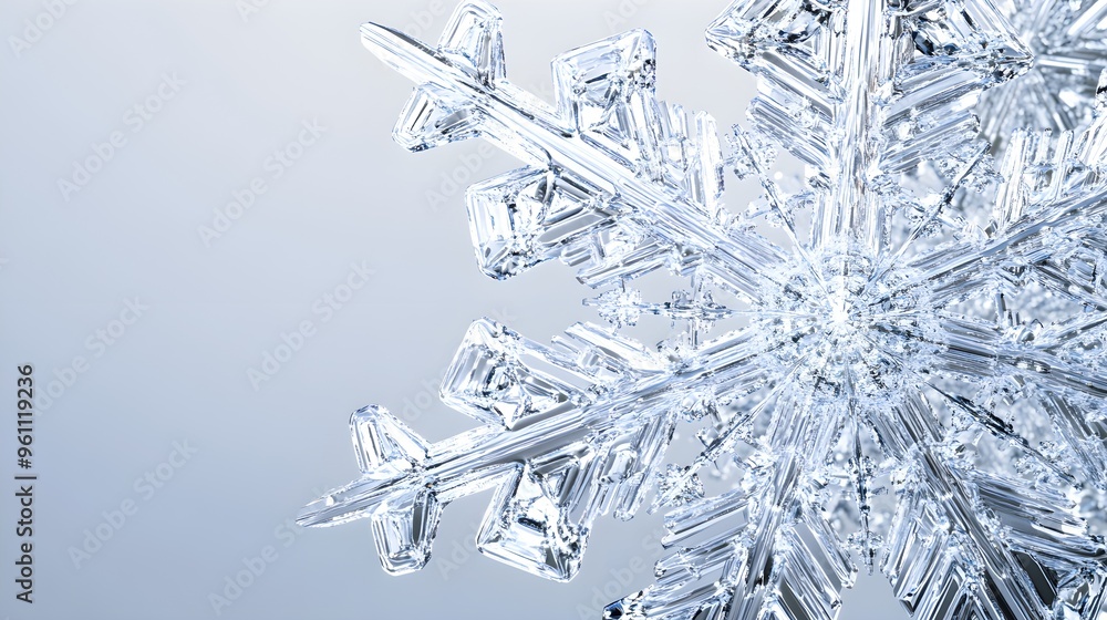 Intricate snowflake design showcasing delicate crystal formations and unique patterns, perfect for winter-themed projects. Intricate snowflake design showcasing delicate crystal formations and unique patterns, perfect for winter-themed projects.