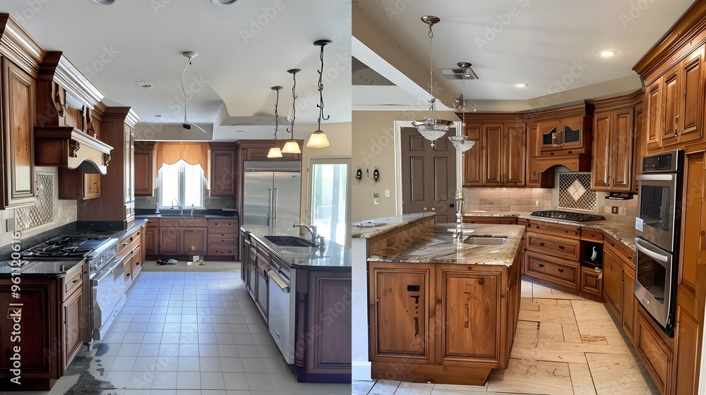 Kitchen Before and After Renovation Modernizing a Traditional Design Kitchen Before and After Renovation Modernizing a Traditional Design